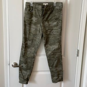 LOFT camo pants